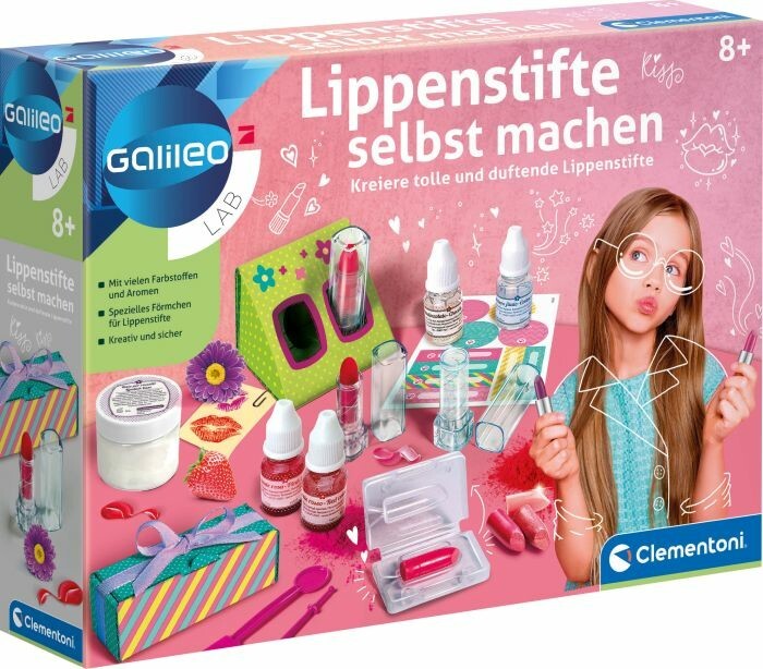 Clementoni Clemen Lippenstifte selbst machen 59318 Clementoni Clemen Lippenstifte selbst machen 59318