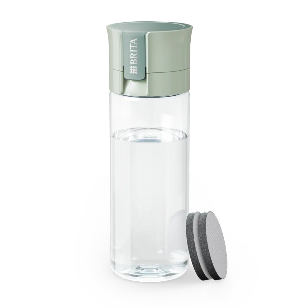Brita Fill & Go Vital lightgreen inkl. 2 MicroDisc Wasseraufbereiter und Zubehör Brita Fill & Go Vital lightgreen inkl. 2 MicroDisc Wasseraufbereiter und Zubehör