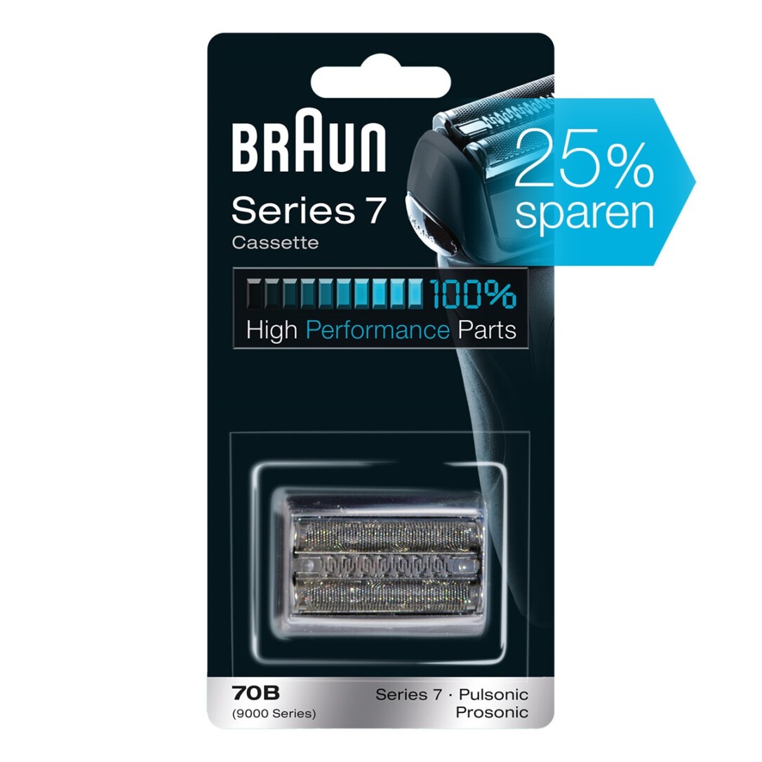 Braun Kombipack KP 70B - 2 head(s) - Black Braun Kombipack KP 70B - 2 head(s) - Black