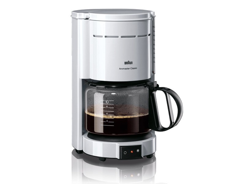 Braun KF 47/1 Classic weiß Aromaster Kaffee-/Teeautomaten Braun KF 47/1 Classic weiß Aromaster Kaffee-/Teeautomaten