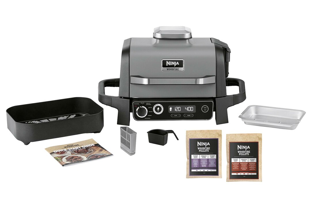 NINJA Outdoor Grill & Smoker Woodfire - OG701DE NINJA Outdoor Grill & Smoker Woodfire - OG701DE