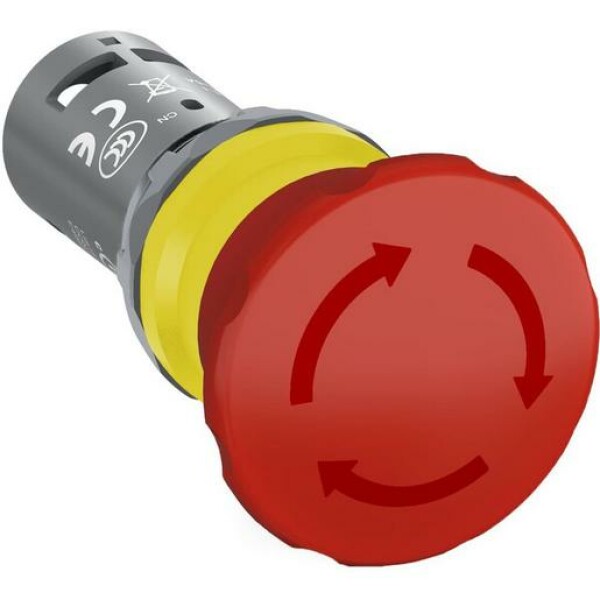 ABB NOT-AUS-TASTER 40MM DREHENTR. (CE4T-10R-11     1S1Ö) ABB NOT-AUS-TASTER 40MM DREHENTR. (CE4T-10R-11     1S1Ö)