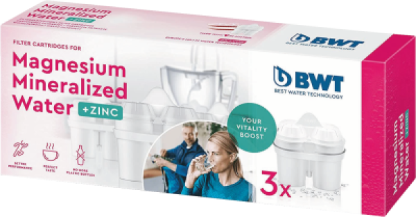 BWT 814453 3er Pack +Zink Magnesium Mineralized Water Wasseraufbereiter und Zubehör BWT 814453 3er Pack +Zink Magnesium Mineralized Water Wasseraufbereiter und Zubehör