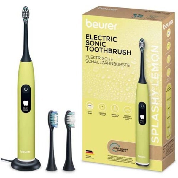 Beurer SCHALLZAHNBÜRSTE (SC 50 SPLASHY LEMON) Beurer SCHALLZAHNBÜRSTE (SC 50 SPLASHY LEMON)