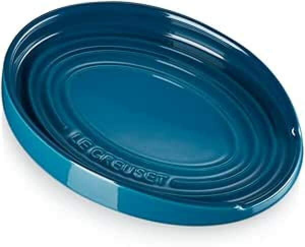 Le Creuset Ovale Löffelablage in Tiefblau Le Creuset Ovale Löffelablage in Tiefblau