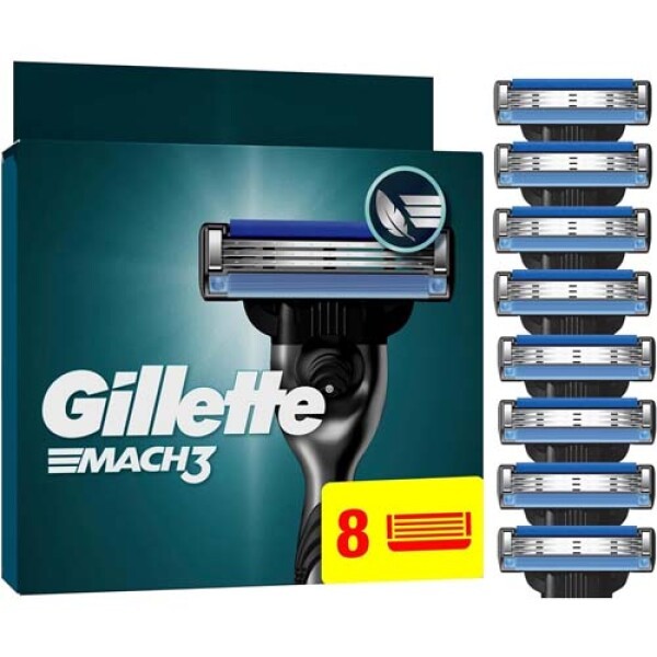 Gillette Mach3 Systemklingen 8er Gillette Mach3 Systemklingen 8er