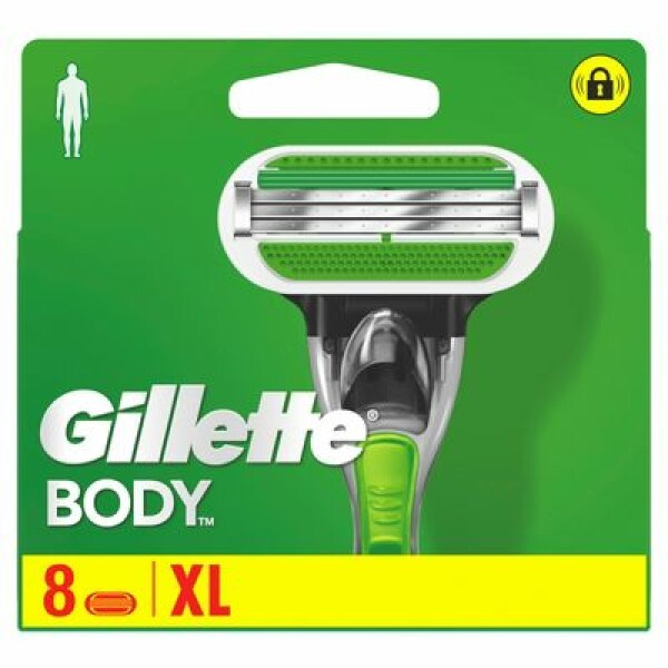 Gillette Body Systemklingen 8er Gillette Body Systemklingen 8er