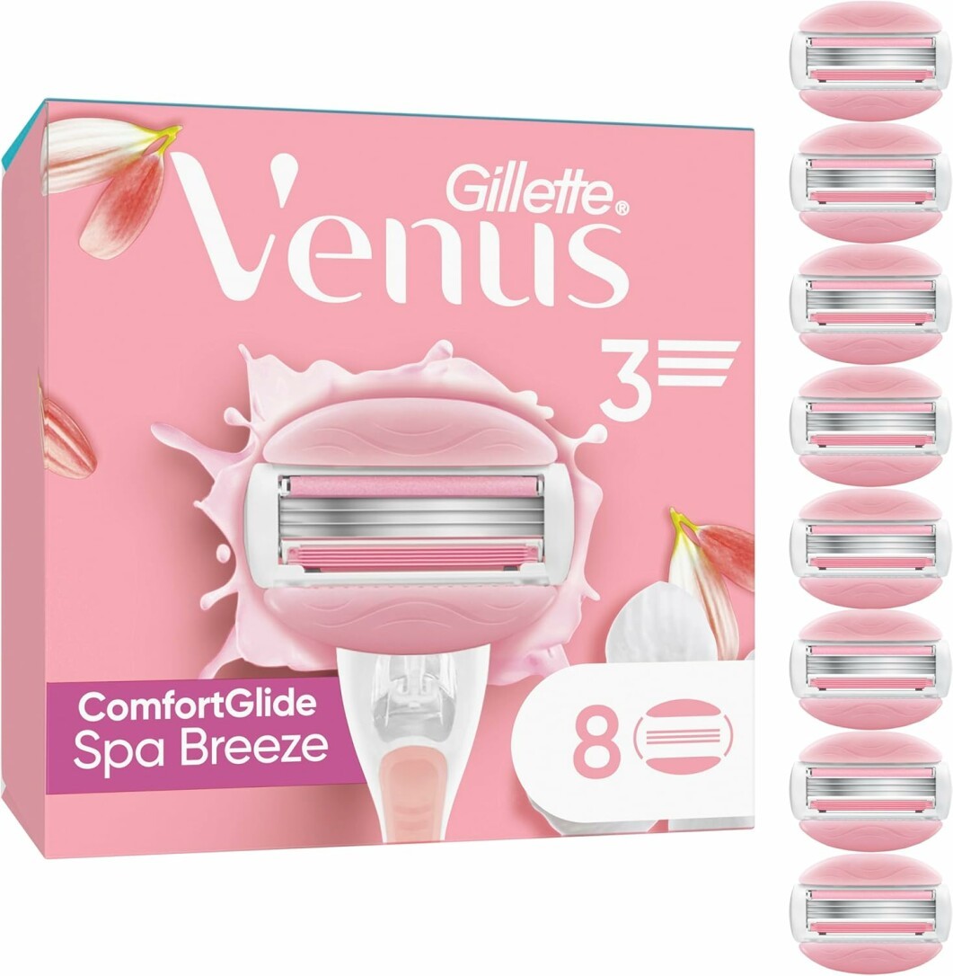 Gillette Venus Comfortglide Spa Breeze 8er-Klingen Gillette Venus Comfortglide Spa Breeze 8er-Klingen