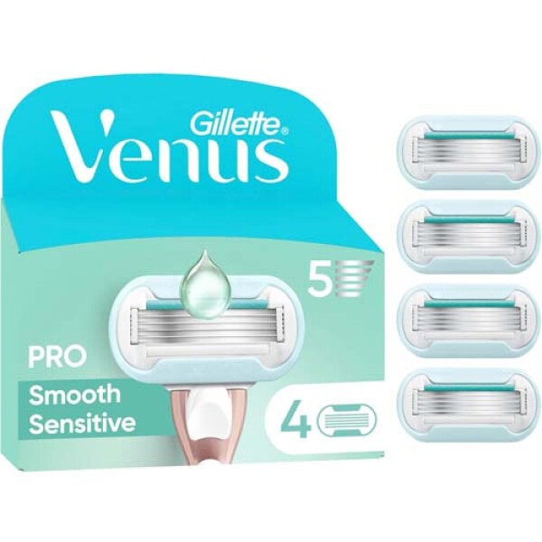 Gillette Venus Pro Smooth Sensitive Systemklingen Gillette Venus Pro Smooth Sensitive Systemklingen