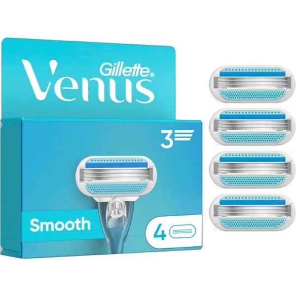 Gillette Venus Smooth Systemklingen 4er Gillette Venus Smooth Systemklingen 4er