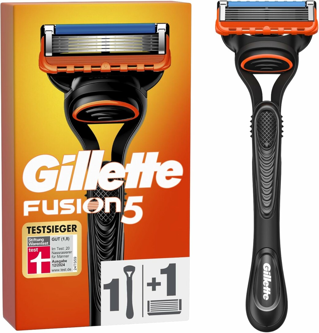 Gillette Fusion5 Rasierer, 1 Ersatzklinge Gillette Fusion5 Rasierer, 1 Ersatzklinge