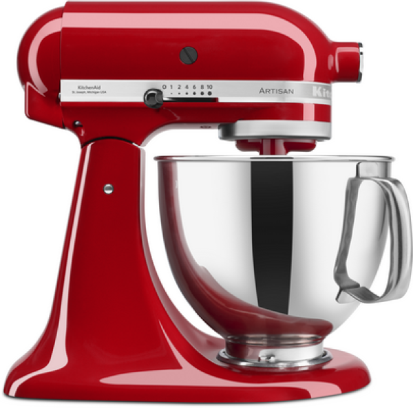 KitchenAid Küchenmaschine 5KSM125EER Artisan empire rot KitchenAid Küchenmaschine 5KSM125EER Artisan empire rot