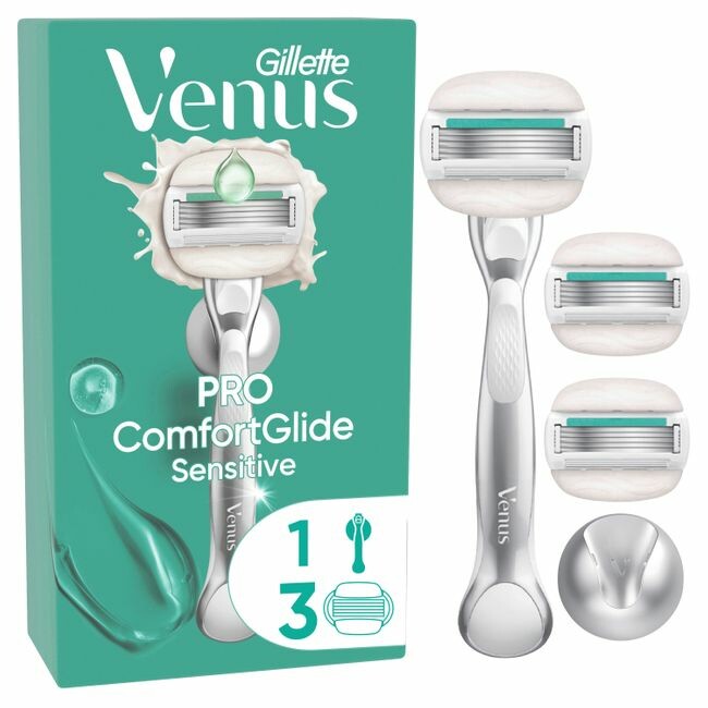 Gillette Venus Pro Comfortglide Sensitive Rasierer Gillette Venus Pro Comfortglide Sensitive Rasierer