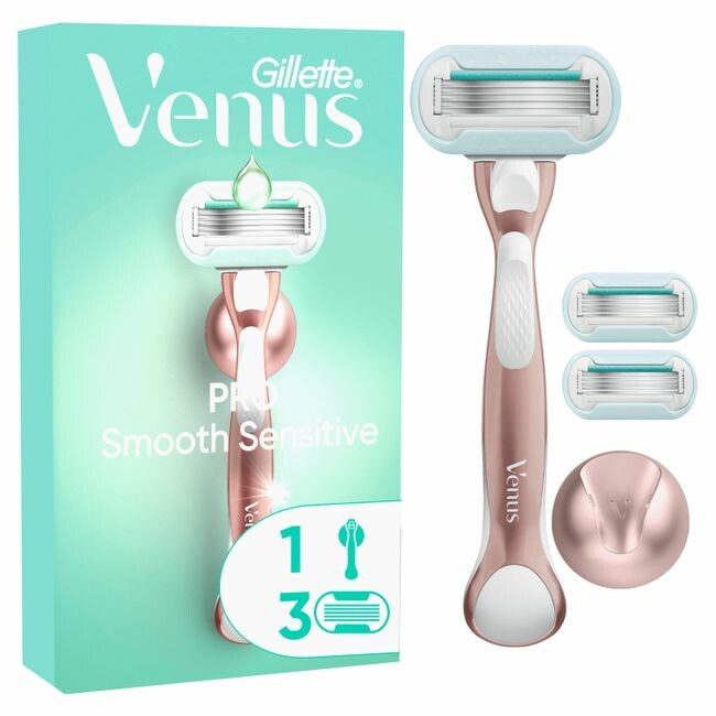 Gillette Venus Deluxe Smooth Sensitive Rosegold Gillette Venus Deluxe Smooth Sensitive Rosegold
