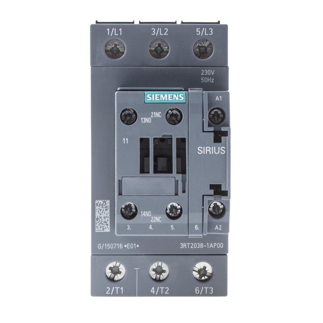 Siemens SCHÜTZ 37KW/400V 1S+1Ö AC230V (3RT2038-1AP00) Siemens SCHÜTZ 37KW/400V 1S+1Ö AC230V (3RT2038-1AP00)