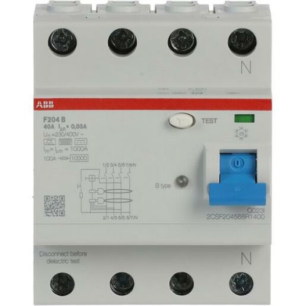 ABB FI-SCHUTZSCHALTER TYP B (PAKET FI-SCHUTZ 2) ABB FI-SCHUTZSCHALTER TYP B (PAKET FI-SCHUTZ 2)