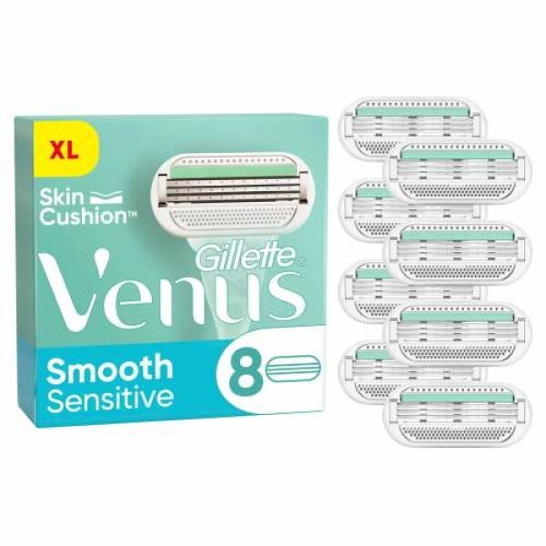 Gillette Venus Smooth Sensitive Systemklingen 8er Gillette Venus Smooth Sensitive Systemklingen 8er