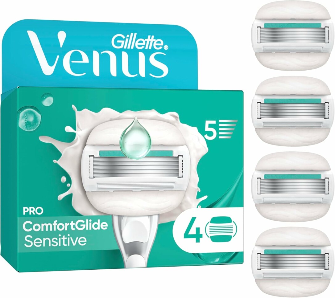 Gillette Venus Pro Comfortglide sensitive 4er Gillette Venus Pro Comfortglide sensitive 4er