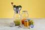 KILNER Kaffeemühle mit Drehkurbel und Glas