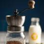 KILNER Kaffeemühle mit Drehkurbel und Glas