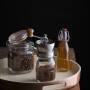 KILNER Kaffeemühle mit Drehkurbel und Glas