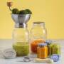 KILNER Kaffeemühle mit Drehkurbel und Glas