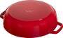 Staub Schmorpfanne Chistera, 28 cm | rund | Gusseisen | Kirsch-Rot (40511-474-0)