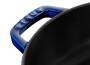 Staub Schmorpfanne Chistera, 28 cm | rund | Gusseisen | Graphit-Grau (40511-470-0)