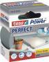 Tesa Gewebekleb. 2,75m x 38mm extra Power grau Perfekt 56343 Gewebeklebeband