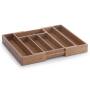 ZELLER PRESENT Besteckkasten Bamboo ausziehba