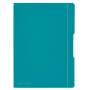 Herlitz Notizheft my.book flex A4 PP 2x 40Bl. kar/lin türkis (50015986)