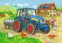 Ravensburger 7616 Puzzle Baustelle und Bauernhof 2 X 12 Teile