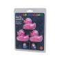 Thumbs up! ThumbsUp! Badeenten Duck Lights LED Farbwechsel 3 Stück pink (1001800)