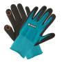 Gardena 11510-20 - Gardening gloves - Black - Blue - S - SML - Elastane - Nitril - Polyester - 42% polyester - 55% nitrile - 3% elastane