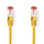 Nedis CAT6-Netzwerkkabel / RJ45 Stecker / RJ45 Stecker / S/FTP / 2.00 m / Rund / LSZH / Gelb / Umschlag