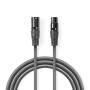 Nedis DMX-Adapterkabel| XLR 3-Pin Stecker| Buchse| Vernickelt| 15.0 m| rund - Audio/Multimedia - Digital