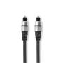 Nedis Optisches Audiokabel| Toslink Stecker|| 5.00 m| rund| PVC| - Audio/Multimedia - Digital