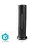 Nedis WIFIFNH10CBK - Household tower fan - Black - Floor - 19 cm - Buttons - 1200 W