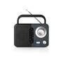 Nedis PORTABLE RADIO UKW        2,4W (RDFM1300GY     SW/GR)