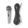 Nedis Kabelgebundenes Mikrofon| Cardioid| Abnehmbares Kabel| 5.00 m| 80 Hz - 13 kHz|