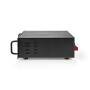 Nedis PA-Verstärker / RMS-Ausgang: 2x 100 W @ 8 Ohm / 2x 150 W @ 4 Ohm / 2 Kanäle / 2U / 19" Rack montierbar / Metall / Schwarz