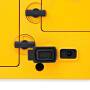 Nedis BAUSTELLENRADIO IPX5       15W (RDFM3100YW   GELB/SW)