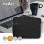 Nedis Notebook-Tasche| 15-16"| Neopren| Anthrazit Schwarz| 22 mm| 277| 380