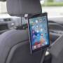 Nedis Kfz-Tablethalterung / Maximaler Bildschirmdurchmesser: 12 " / Fenster und Kopfstütze im Auto / Einstellbar
