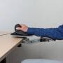 Nedis Ergonomische Armauflage| Drehbar| Schreibtisch| mit Mauspad|