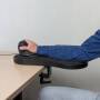 Nedis Ergonomische Armauflage| Vollbeweglich| Schreibtisch| mit Mauspad|