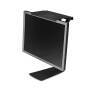 Nedis Bildschirm Top Shelf / Benutzt für: Desktop / Notebook / Max. Tragfähigkeit: 6 kg / Schwarz / Kunststoff