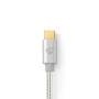Nedis USB-Kabel| USB 3.2 Gen 1| USB-Typ-C Stecker| USB-C| 5 Gbps| 10 W| - Cable - Audio/Multimedia