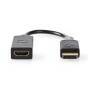 Nedis CCBW37150AT02 - 0.2 m - HDMI Type A (Standard) - HDMI Type A (Standard) - Anthracite