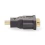 Nedis HDMI™ -Adapter / HDMI™ Stecker / DVI-D 24+1-Pin Buchse / Vergoldet / Gerade / ABS / Anthrazit / 1 Stück / Box